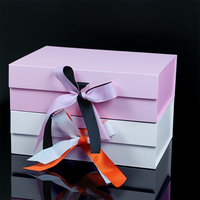 Nouvelle boîte cadeau magnétique pliable en papier de luxe pour chocolats, emballage personnalisé pour petites entreprises