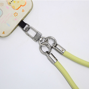 Cordon de téléphone Wanlisheng avec boucle métallique de 7 mm, sangle anti-perte pour voyage en extérieur, logo personnalisé - Product Image 2