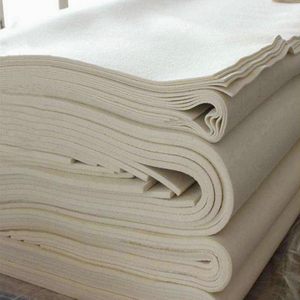 Feutre de laine australienne haute densité, respirant, absorbant l'huile, feutre de laine fine blanche, doux, durci, épaissi, plus long, industriel - Product Image 1
