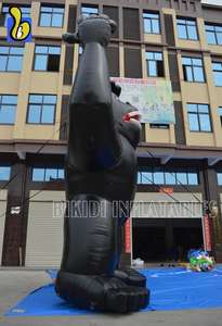 Prezzo di fabbrica gigante gonfiabile pubblicità animale modello Gorilla gonfiabile palloncino per la promozione - Product Image 5