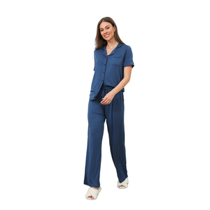 <span class=keywords><strong>Pigiama</strong></span> Termico <span class=keywords><strong>Donna</strong></span> Fung 8006 Personalizzabile in <span class=keywords><strong>Viscosa</strong></span> di Alta Qualità a Maniche Lunghe per Natale - Product Image 3