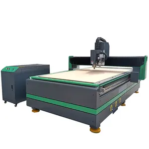 SERVO MOTOR CNC router leather cardboard cutter CCD oscillating knife cutting machine multifunction 1325 3 axis wood router