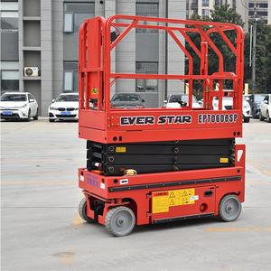 Plataforma Elevadora de Tijera Autopropulsada Eléctrica Ever Star, Altura de Plataforma de 6-14 Metros, Capacidad de 230-450 kg, Uso en Almacenes - Product Image 1