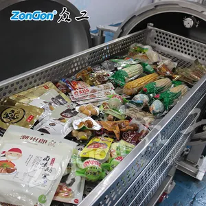 Food Autoclave Made By Zhucheng Zhonggong Machinery For Ham Sausage Products