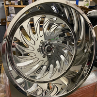 Jantes forgées ForgeX 20*14 22*14 24x14 26x14 26x16 pour camions, 8x170 8x180, à déport profond, polies, pour F250 F350 RAM 2500 2500HD