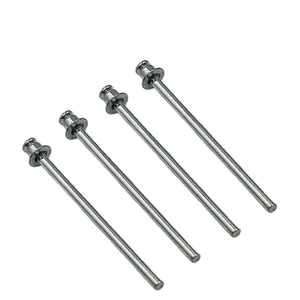 <span class=keywords><strong>Rivet</strong></span> aveugle à tête <span class=keywords><strong>fraisée</strong></span> double, fileté, à extrémité ouverte, en aluminium galvanisé coloré, étanche, 3,2 mm - Product Image 6
