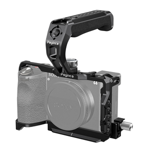 Cầm tay máy ảnh Cage Kit Đối với Sony a6700/Alpha 6700 với Top xử lý được xây dựng trong Giày lạnh Nato đường sắt máy ảnh Rig Kit - Product Image 2