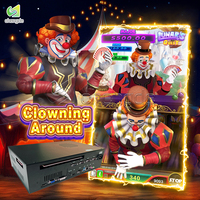 Versión en inglés, compatible con Lunar's Quest Piggy Bank Break, pantalla táctil Vertical personalizada, máquina de habilidad que funciona con monedas, Kits de tablero de juego