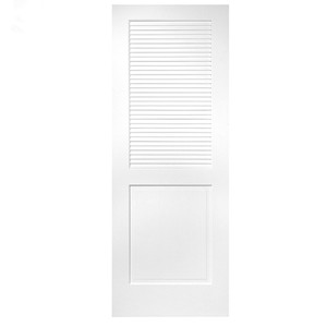 ราคาถูกห้องน้ำ PVC MDF ไม้ louvered ประตู louver - Product Image 3
