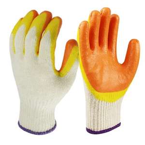 Guantes de Trabajo de Seguridad con Recubrimiento de Látex, Acabado Liso, Puño Elástico de Punto, Protección Personal, Construcción, Manipulación, Duraderos, Fabricados en Vietnam - Product Image 4