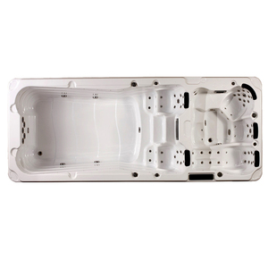 Piscina y spa todo <span class=keywords><strong>en</strong></span> uno extra grande de lujo infinito piscina con masaje - Product Image 1
