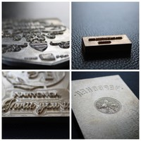 Machine de gravure CNC pour le marquage à chaud, l'estampage à chaud, et les matrices plates 2D en laiton pour l'impression