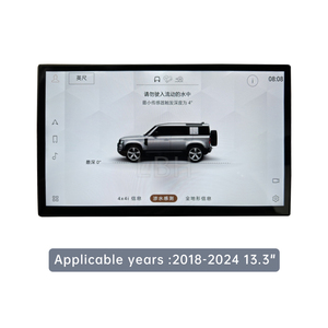 13.3 inch Android cảm ứng thông minh màn hình phù hợp cho 2018-2024 Land Rover Hậu vệ l663 GPS navigation Carplay xe đa phương tiện <span class=keywords><strong>DVD</strong></span> <span class=keywords><strong>Player</strong></span> - Product Image 2