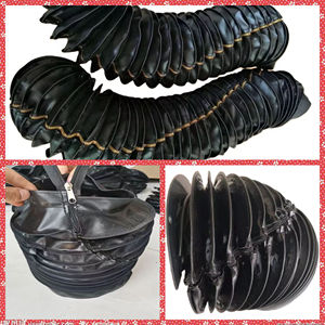 Yodel Envío Rápido Fuelle Protector de Polvo Redondo CNC para Cilindro Hidráulico Flexible y Barra de Cilindro de Torno - Product Image 5