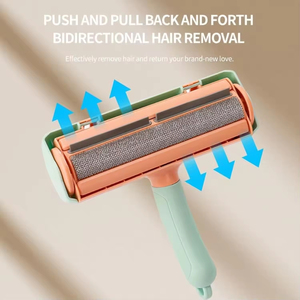 <span class=keywords><strong>Rodillo</strong></span> Removedor de <span class=keywords><strong>Pelo</strong></span> de Mascotas Portátil y Reutilizable, de Doble Acción, para Perros y Gatos - Product Image 2