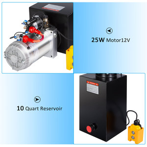 ชุดจ่ายกำลังไฮดรอลิกคุณภาพสูง DC12V/1.6KW ชุดจ่ายกำลังไฮดรอลิกเหล็กหล่อ พร้อมรับประกัน 6 เดือน สำหรับรถดัมพ์ไฮดรอลิก - Product Image 6