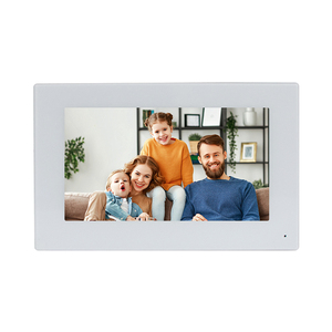 <span class=keywords><strong>Videoportero</strong></span> <span class=keywords><strong>IP</strong></span> Tuya de 2 Cables con Pantalla Táctil de 7 Pulgadas y 2 Cerraduras para Múltiples Apartamentos - Product Image 3
