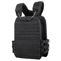 Gilet tactique multifonctionnel réglable à dégagement rapide avec système de suspension Molle pour les jeux de plein air, la chasse et l'exploration.