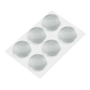 Autocollants anti-collision en silicone transparent à motif zodiacal, autocollants universels antidérapants pour meubles, haut-parleurs, claviers - Product Image 1