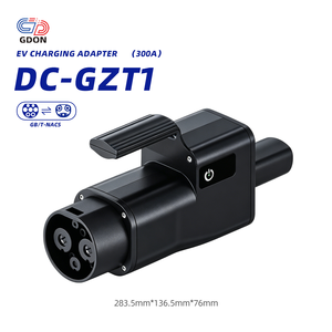 Adaptateur GDON GB/T vers NACS 300A 1000V DC, convertisseur de charge rapide, GBT DC vers <span class=keywords><strong>Tesla</strong></span> SAE J3400 IP54 pour <span class=keywords><strong>Tesla</strong></span> Model 3 Y S X - Product Image 1