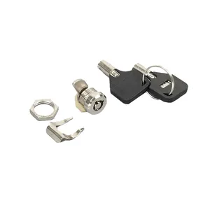 Zinc alloy cylinder hardware Industrial Quarter turn mini cam lock metal toolbox cam lock rotary switch