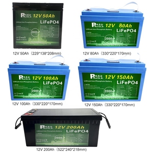 Paquete de Baterías de Iones de Litio Lifepo4 Conectadas por WiFi, Almacenamiento de Energía, Batería de Energía Solar 12V 24V 100Ah 300Ah - Product Image 4
