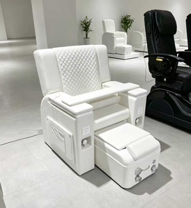Fauteuil multifonctionnel pour manucure, pédicure, soins des cils et esthétique, avec fonction bain de pieds et massage du dos - Product Image 2