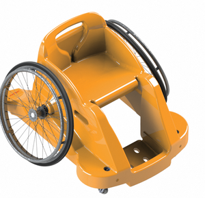 Fauteuil roulant de sport durable Cadre en aluminium léger adaptatif Siège ergonomique réglable Chaise multi-sport para-athlète - Product Image 1