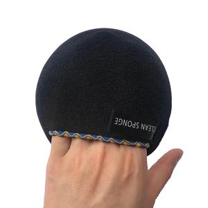 Coussinets noirs pour le <span class=keywords><strong>visage</strong></span> en microfibre, lot de 12 pièces, tampons démaquillants à poils courts, maquillage, <span class=keywords><strong>éponge</strong></span> de nettoyage - Product Image 1