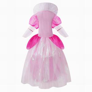 Bán buôn giáng sinh ODM trẻ em sự nghiệp TV Movie trang phục Holographic màu hồng công chúa ăn mặc trang phục khiêu vũ cho trẻ em - Product Image 2