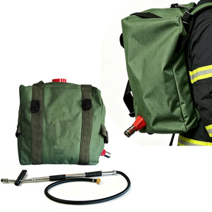 Sac <span class=keywords><strong>à</strong></span> dos d'incendie pliable en Oxford <span class=keywords><strong>vert</strong></span> souple 20L, pulvérisateur portable pour lutte contre les incendies en zone sauvage avec <span class=keywords><strong>pompe</strong></span> manuelle - Product Image 6