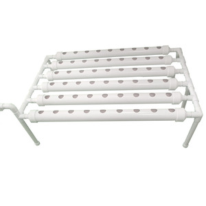 Système de culture hydroponique vertical familial NFT à 36 trous avec pompe et cadre en PVC de qualité alimentaire - Product Image 1
