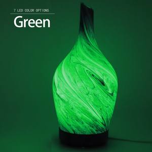 Diffuseur d'arômes en forme de vase 100 ml avec lumière LED, humidificateur d'ambiance pour chambre et salon, alimentation électrique, moins de 10 m² - Product Image 3