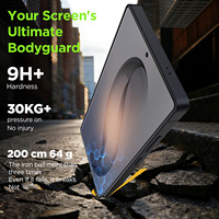 Kit d'installation facile pour téléphone portable, protection d'écran en verre trempé HD 9H, couverture complète, anti-poussière pour S26 S25 S24