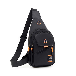 OEM Men's Stylish Business Single Shoulder Backpack Multi-Layer <b>Chest</b> Bag New Trendy Slant Cross Design Men's Messenger Bags - Product Image 1