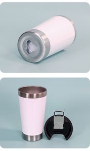 Vasos de Cerveza de Acero Inoxidable de Doble Pared con Aislamiento al Vacío, para Mantener las Bebidas Frías o Calientes, Vasos Antideslizantes - Product Image 3