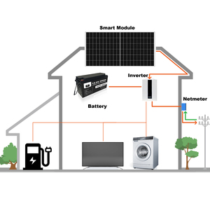 Năng lượng mặt trời Hành Tinh <span class=keywords><strong>12V</strong></span> 100AH 250AH chu kỳ sâu Gel pin với một lớp tế bào chì axit Pin - Product Image 6