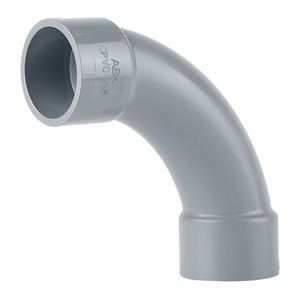 Coudes à 90 degrés en CPVC Ark, grand rayon, raccord de tuyauterie industriel blanc, joint moulé en UPVC - Product Image 1