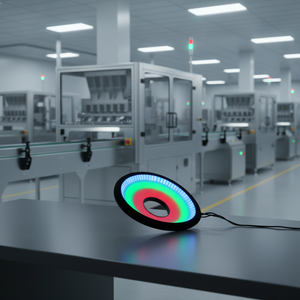 ไฟโดม LED RGB ปรับความสว่างได้ สำหรับเครื่องตรวจสอบอุตสาหกรรม แหล่งกำเนิดแสงสำหรับการมองเห็นด้วยเครื่องจักร มาตรฐาน IP65 แสงกระจาย - Product Image 3