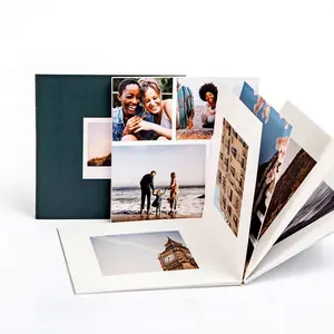 개인화된 인쇄 사진 책 단단한 덮개 종이 & 두꺼운 종이 photobook 인쇄