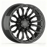 Jantes de voiture de tourisme en alliage d'aluminium à rayons multiples haute performance de 20*10 pouces pour Ford F150 F250 pour Patrol Y60 Y61