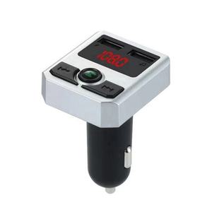 Accesorios para Automóviles Baratos X24 Adaptador Estéreo <span class=keywords><strong>de</strong></span> Audio MP3 Inalámbrico Transmisor FM BT <span class=keywords><strong>Modulador</strong></span> Llamadas Manos Libres Cargador para Automóvil - Product Image 1