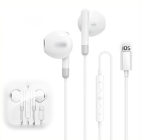 Écouteurs filaires 8 broches HiFi Stéréo Basses Puissantes avec Micro et Contrôle du Volume Plug & Play pour iOS iPhone – Nouveauté 2026 – Offre Spéciale