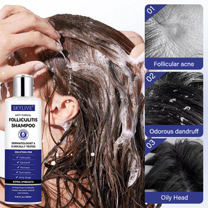 Champú para Eccema y Psoriasis de Marca Blanca, Alivio Anticaspa para Cuero Cabelludo Seco y con Picazón, Fórmula Libre para Cuero Cabelludo Sensible, Hipoalergénico - Product Image 1