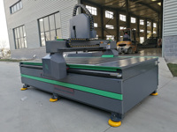 Routeur de gravure sur bois CNC 3D Xunke-X3 de haute qualité 1300x2500 avec moteur servo, roulement et composants PLC essentiels