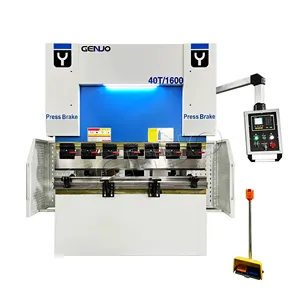 ייצור GENUO מוכר מכונת כיפוף הידראולית הידראולית 1600 מ""מ בלם לחץ NC
