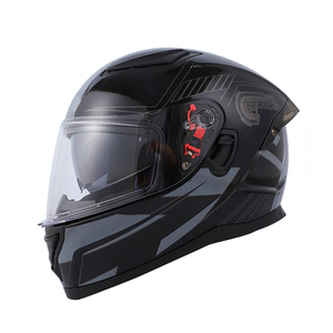 DOT承認済み卸売ヘルメット、バイク用カスコ、ストリートバイクヘルメット、耐衝撃ABS素材、大人用フルフェイスヘルメット - Product Image 6