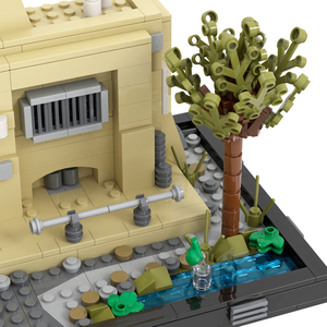 MOC2173 Guerras Espaciales, la Casa del Mandaloriano, Modelo de Película, Bloques de Construcción Educativos, Sets de Bloques de Construcción, Juguetes Promocionales para Niños - Product Image 4