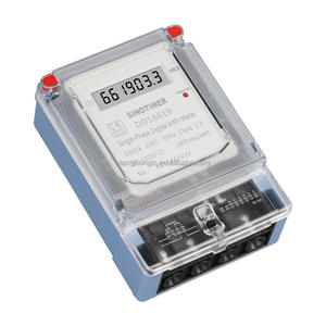 مقياس كهربائي منزلي DDS6619-033 يثبت على الحائط شاشة عرض LCD أحادية الطور قدرة kWh مقياس طاقة 220 فولت 230 فولت 60 أمبير - Product Image 3