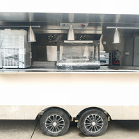Camion de restauration mobile, camion de café, bar à bière, chariot à hot-dogs, remorque alimentaire mobile